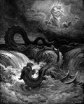 Destruction of Leviathan by Gustave Dore